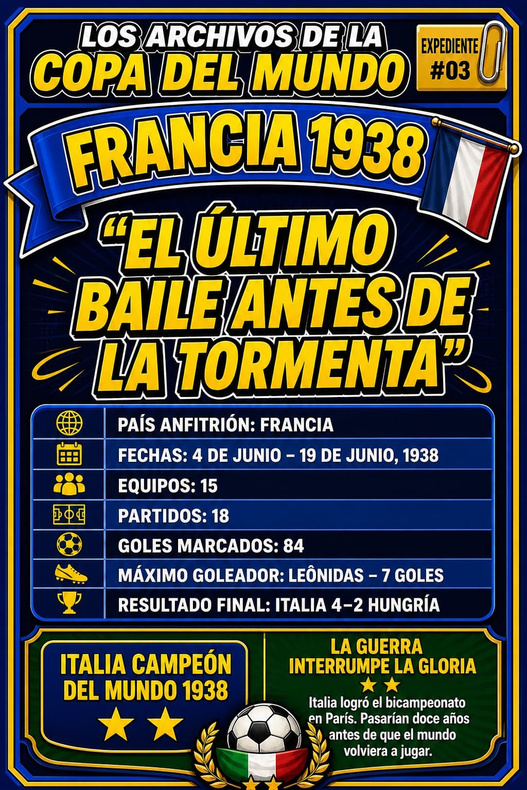 Donde el mundo siguió jugando