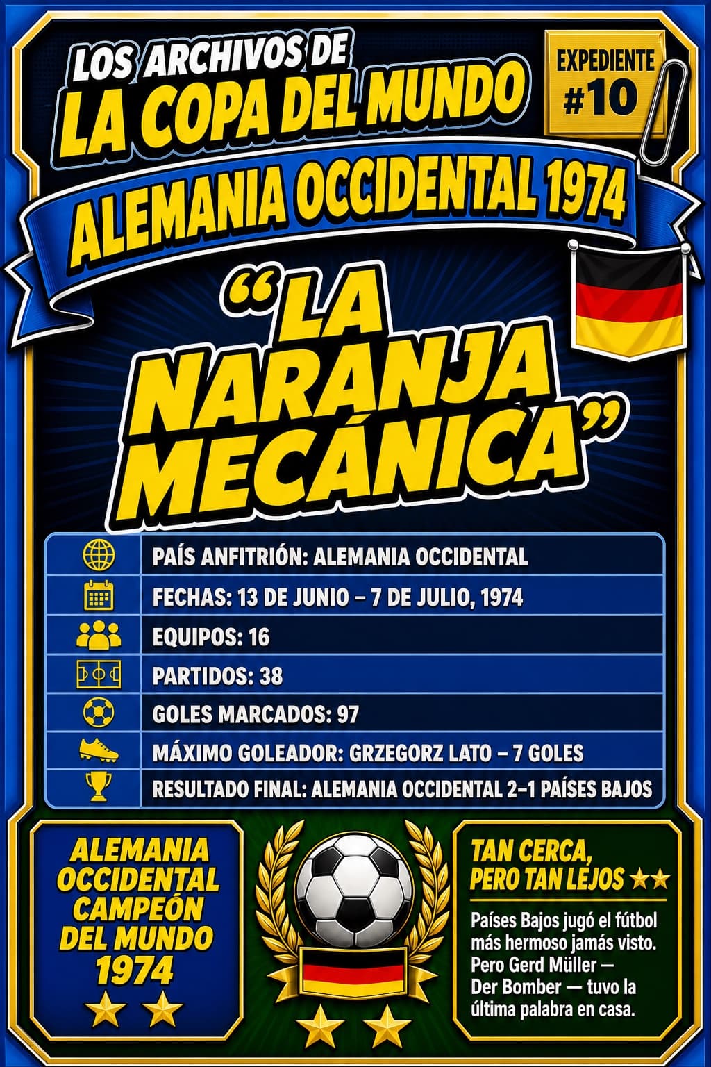 Donde llegó el fútbol total