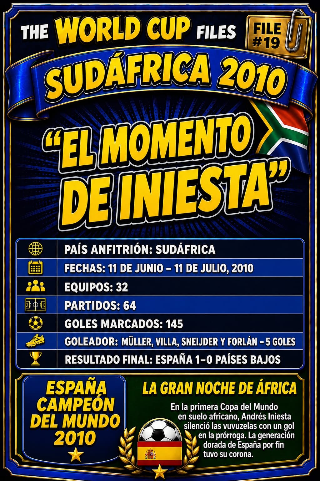 Donde África recibió al mundo