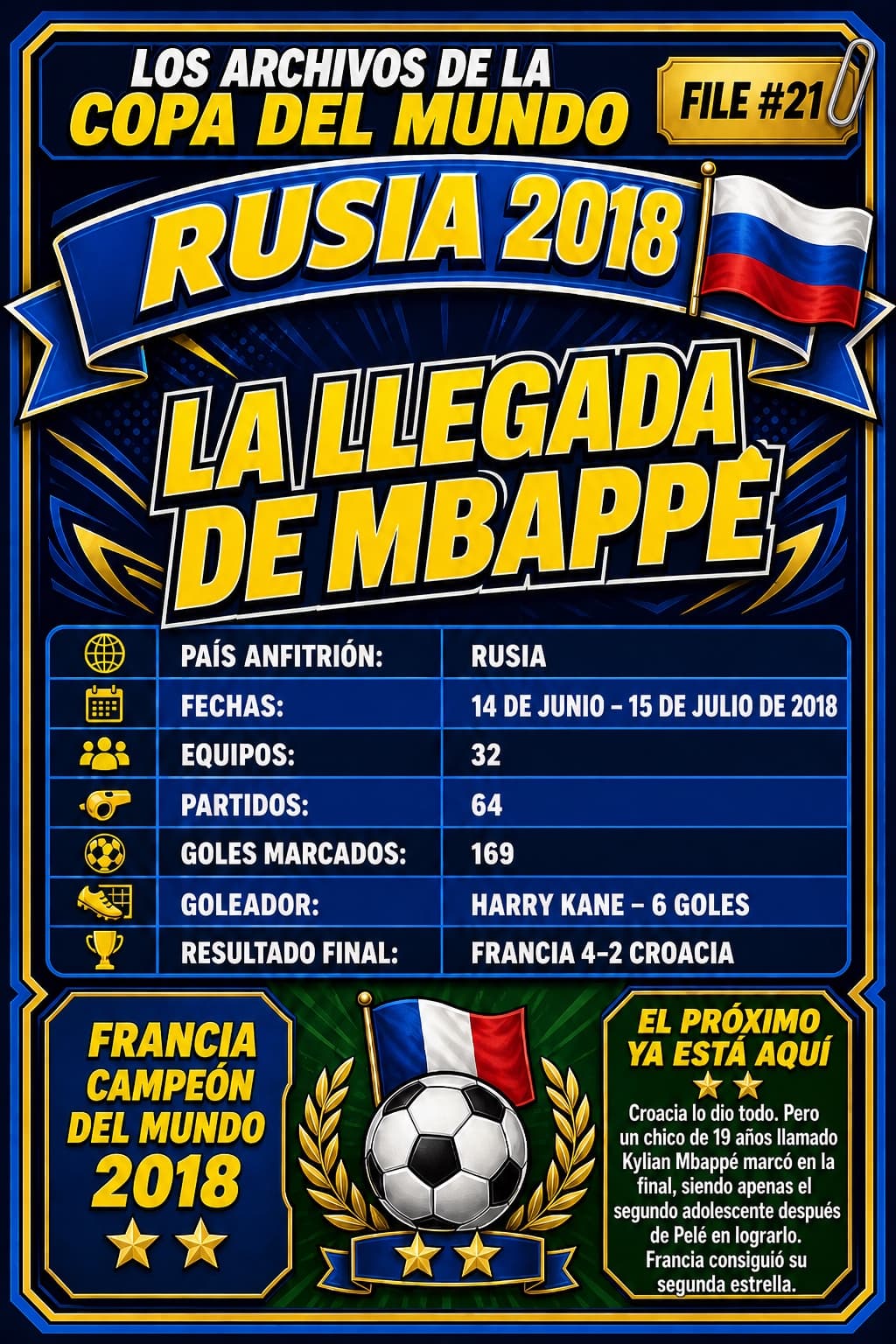 Donde llegó Mbappé